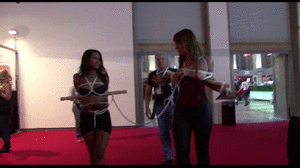 Drea and Yvette Venus Faire Slave Walk Pt2